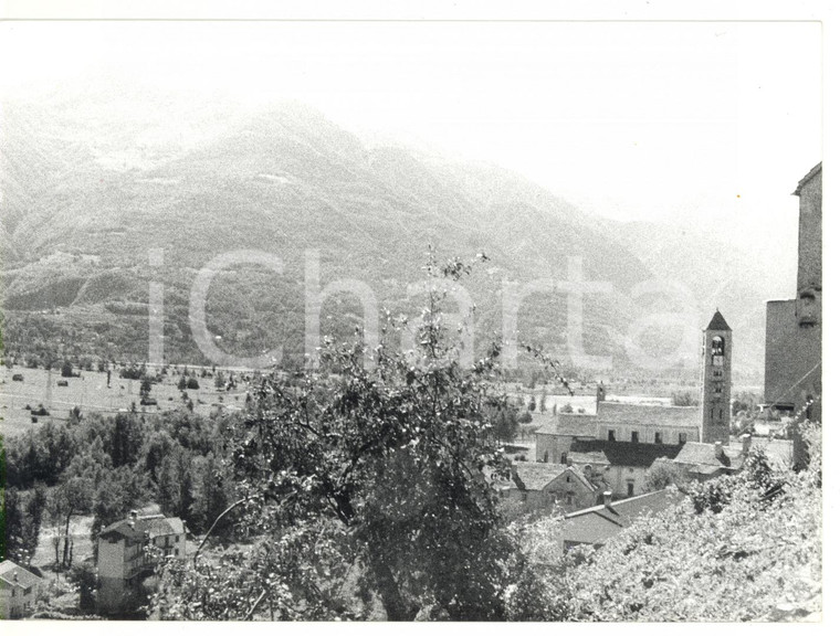 1980 CREVOLADOSSOLA (VB) Veduta panoramica verso le montagne *Foto VINTAGE 18x13