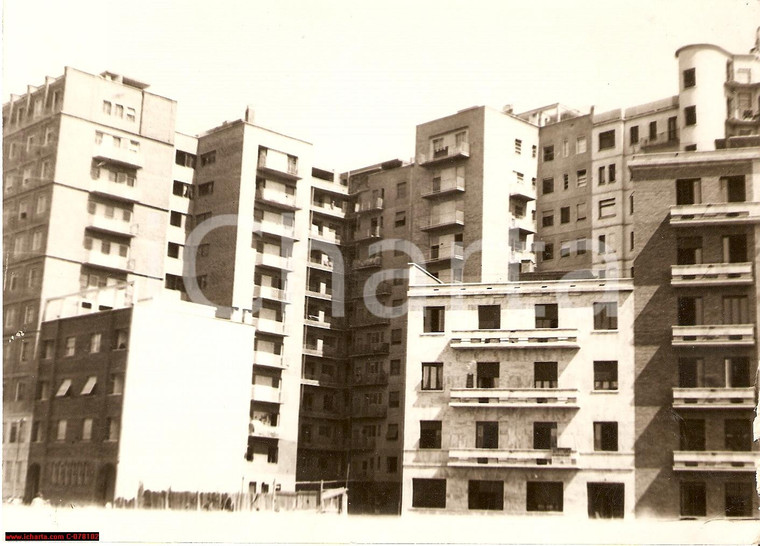 1937 Milano - Quartiere di Porta Nuova *Foto caseggiati