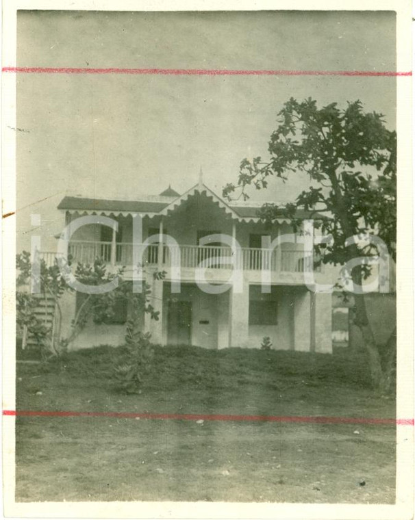 1930 ca GIUBALAND (SOMALIA) Un villino di CHISIMAIO *Fotografia