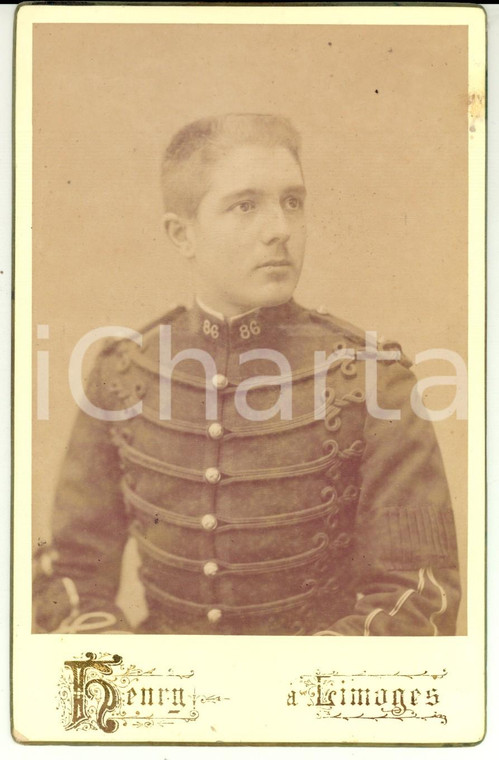 1915 ca WW1 LIMOGES (F) Officier 86e Régiment Infanterie *Photo Paul HENRY