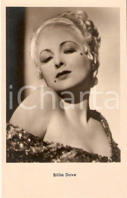 1930 ca CINEMA Actress Billie DOVE *Cartolina FP NV