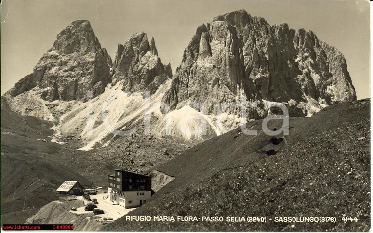 1950 Passo Sella *Rifugio Maria Flora e Sassolungo
