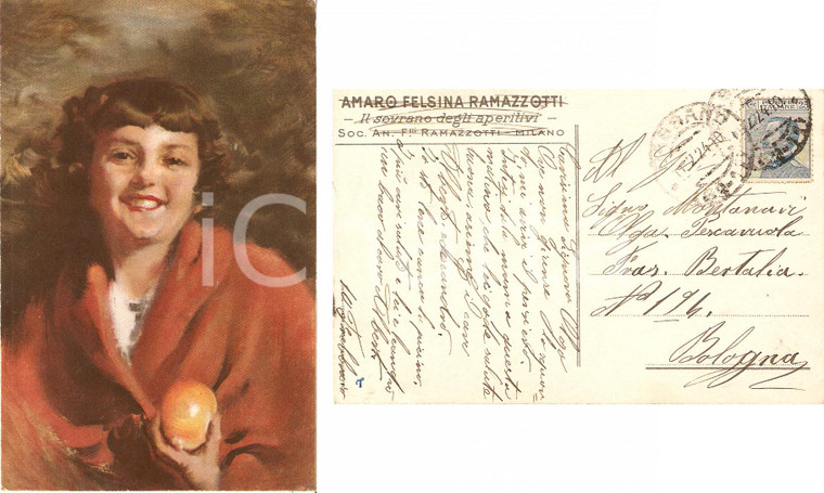 1924 MILANO Aperitivo Amaro FELSINA RAMAZZOTTI FP VG