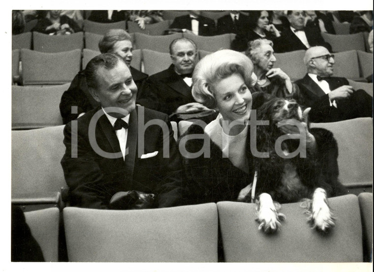 1955 ca PARIS Sergej VINOGRADOV  ambasciatore URSS in platea *Foto 26x18