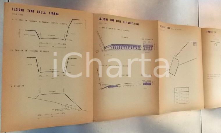 1947 Strada SELVINO-RIGOSA (BG) Studio Enrico BARBONI - Opere d'arti tipo 4 pp.