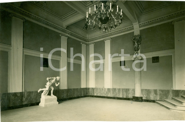 1930 ca RAGUSA Sala Reale del Castello di DONNAFUGATA *Fotografia