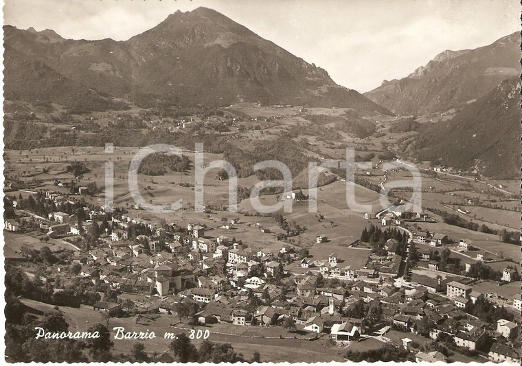 1955 ca BARZIO (LC) Panorama del paese *Cartolina FG NV
