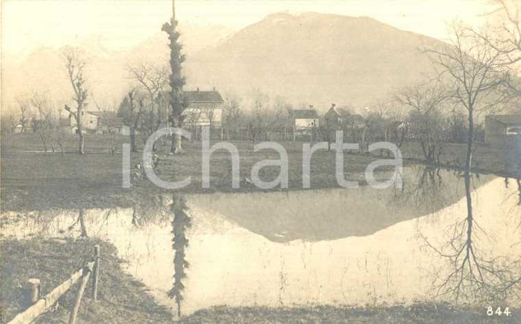 1908 ROMA Panorama di campagna *Autografo on. Nicodemo DEL VASTO FP VG