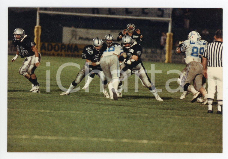 1987 LEGNANO - FOOTBALL FROGS Legnano vs WARRIORS Bologna *Foto 15x10 cm