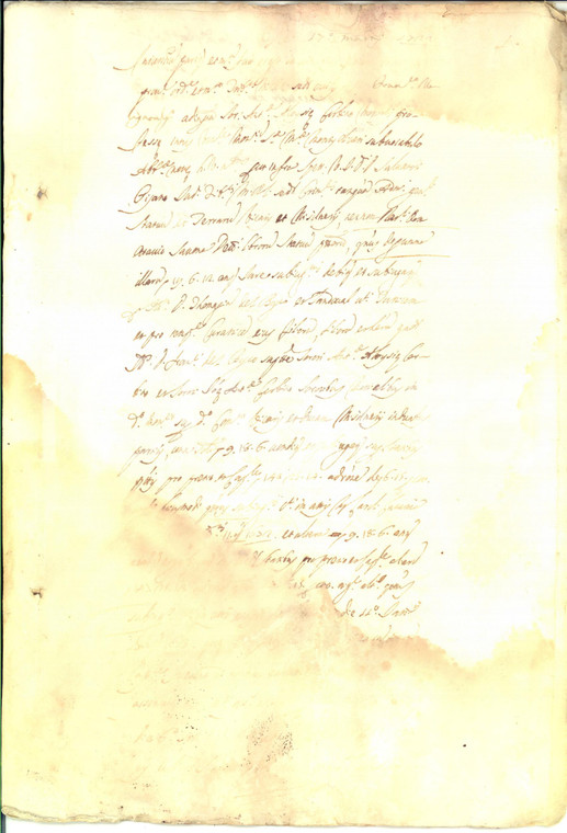 1722 PALERMO Soggiogazione Tommasa DEL BOSCO tutrice del figlio Giuseppe