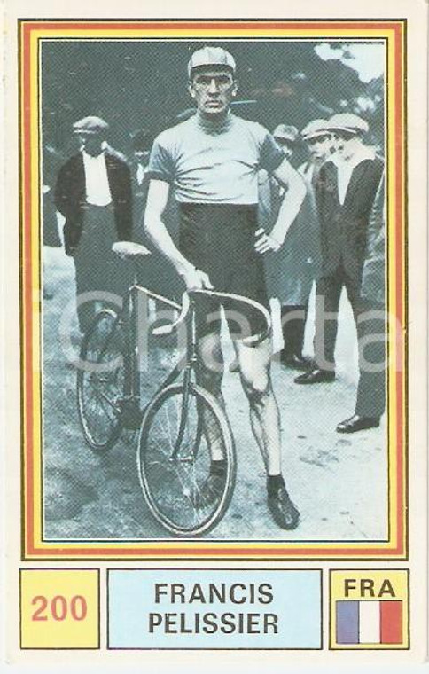 PANINI - SPRINT 1971 Figurina valida Francis PELISSIER n. 200 Ciclismo