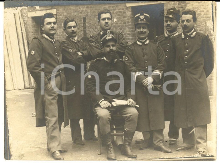 1910 ca REGIO ESERCITO Musicisti del 37° Reggimento Fanteria *Foto 12x9