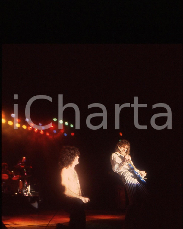 35mm vintage slide* 1982 MILANO Marc STORACE e Fernando VON ARB dei KROKUS (17)