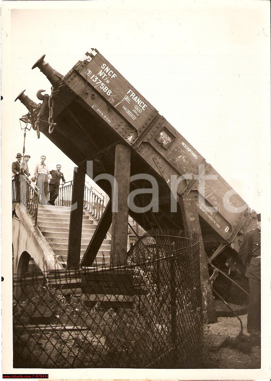 1938 Suresnes (FR) accident de chemin de fer, ferrovia