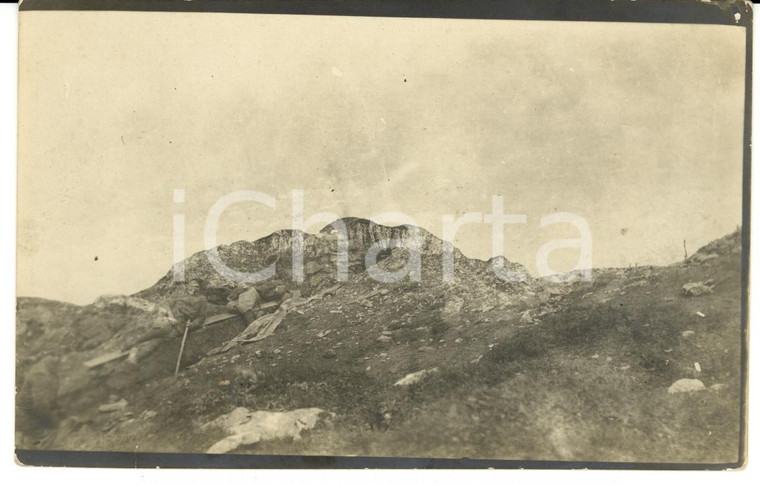 1918 ca UDINE Confine ITALIA-AUSTRIA Val di PUARTES Militari morti ? *Foto
