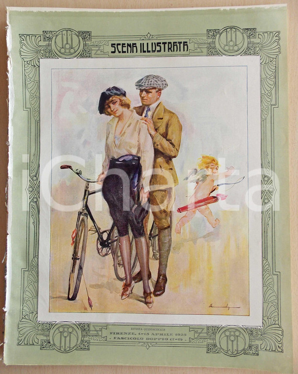 1925 SCENA ILLUSTRATA Gemelle siamesi Daisy e Violet HILTON *Rivista n° 7-8