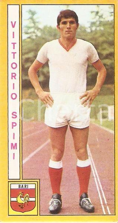 PANINI - CALCIATORI 1969 - 1970 Figurina valida Vittorio SPIMI - BARI