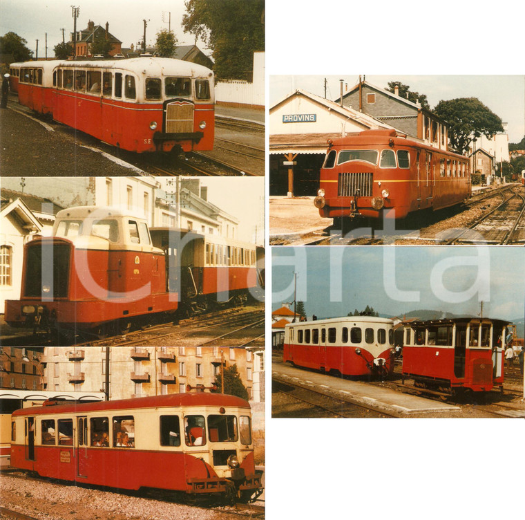 1975 ca CORSICA Chemins de Fer et Transport Automobile CFTA *Lotto 5 foto TRENI 
