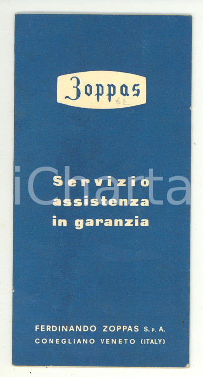 1950 FERDINANDO ZOPPAS Garanzia prodotti