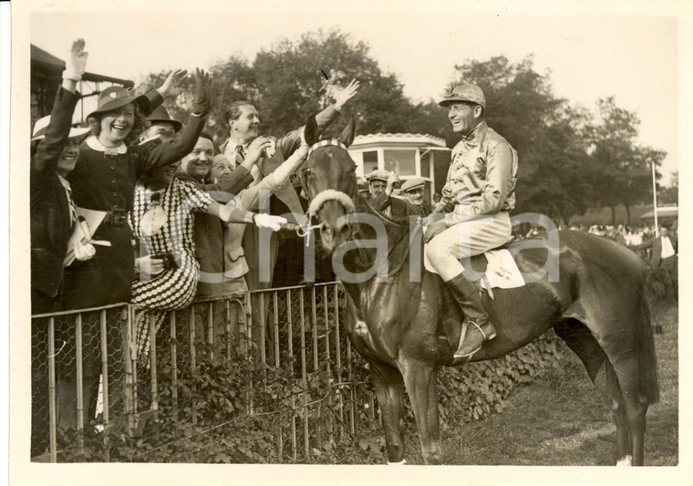 1938 TREMBLAY-EN-FRANCE Fete hippique des Artistes - Albert PREJEAN a cavallo