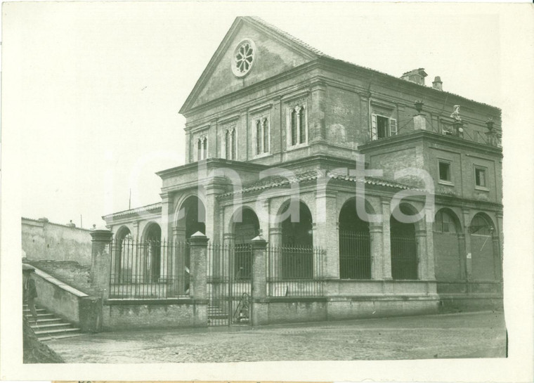 1929 ROMA Nuova facciata Ospedale di SANTO SPIRITO *Fotografia