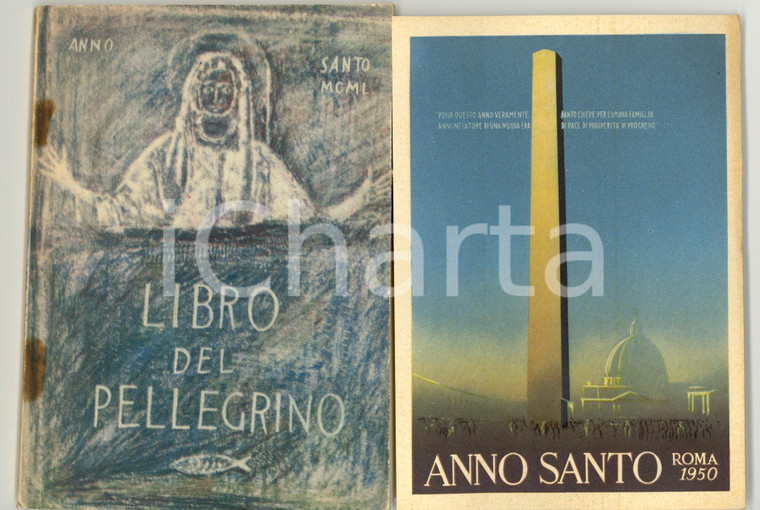 1950 ROMA Libro del pellegrino per l'ANNO SANTO