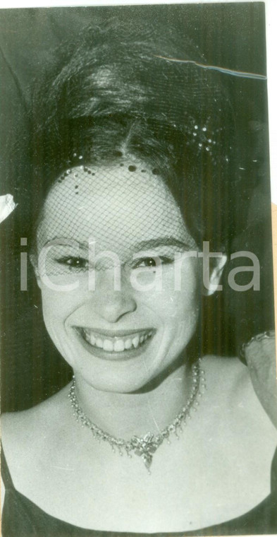 1963 PARIS Geraldine CHAPLIN nuova vedette del cinema *Foto DANNEGGIATA
