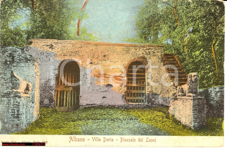 1900 Albano Laziale - Villa Doria Pamphilj