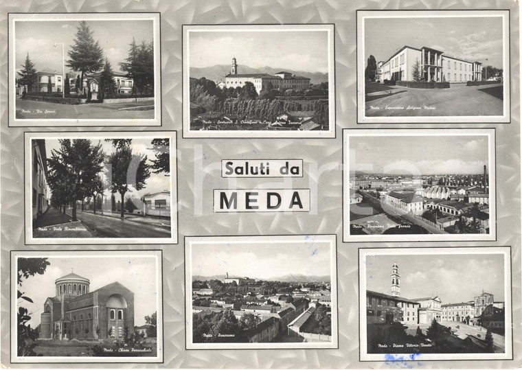 1959 MEDA (MI) Saluti da MEDA vedutine FG VG