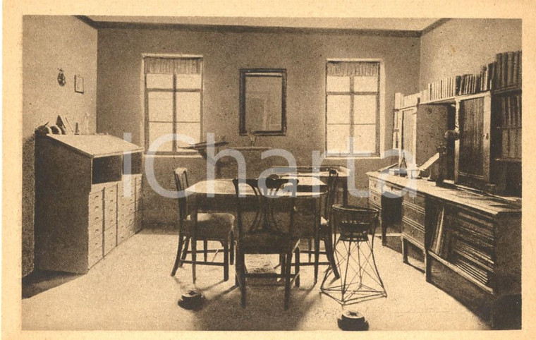 1925 ca WEIMAR (D) Interno della casa di GOETHE *Cartolina postale FP NV