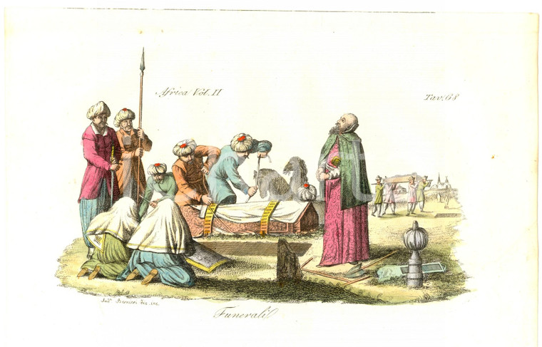 1830 STORIA DEL COSTUME Funerali africani Inc. BERNIERI
