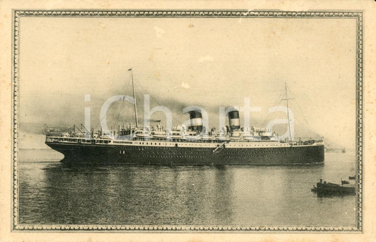1920 ca NAVIGAZIONE GEN. ITALIANA La nave ROMA FP NV