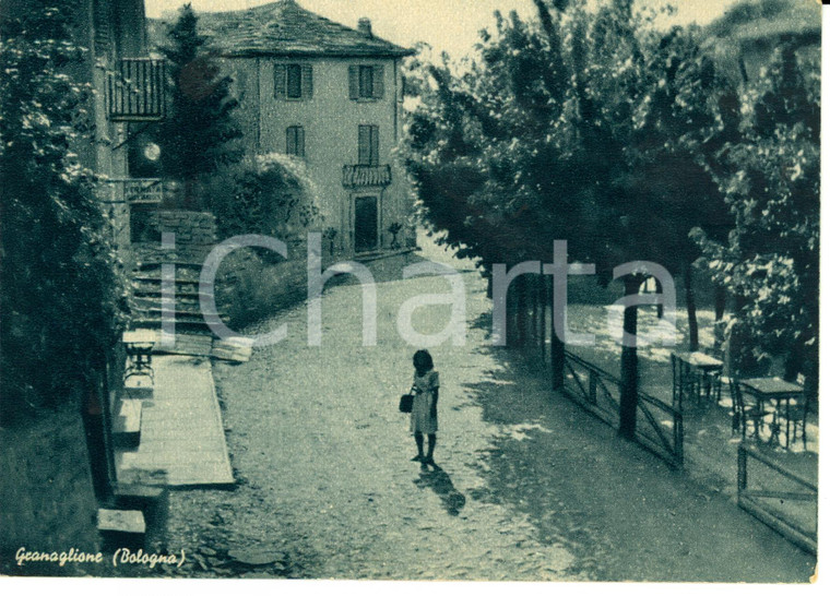 1950 ca GRANAGLIONE (BO) Centro della città *Cartolina postale FG NV