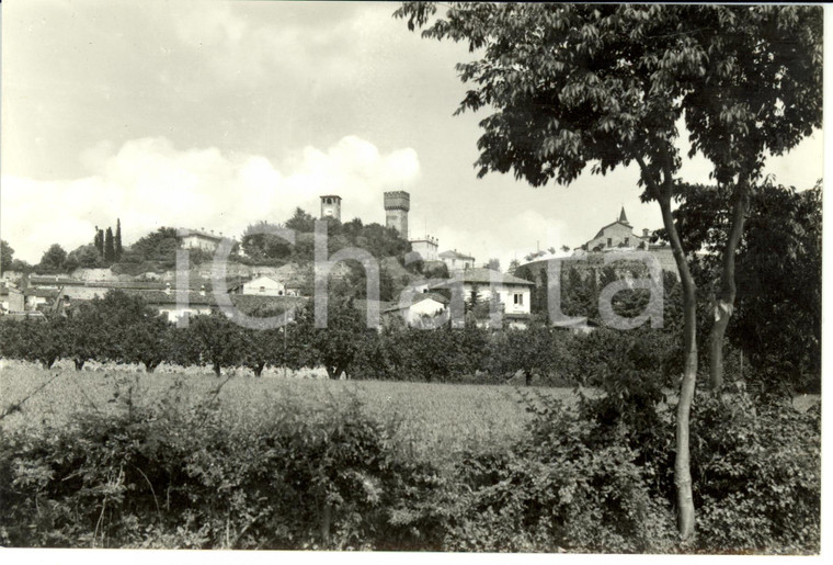 1960 ca VOLTA MANTOVANA (MN) Panorama della città *Cartolina FG NV