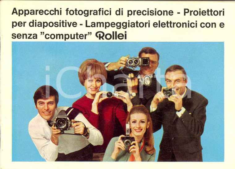 1965 ROLLEI Apparecchi fotografici precisione ILLUSTR.