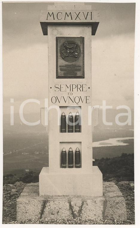 1929 GRADISCA D'ISONZO GO Monumento Caduti SAN MICHELE