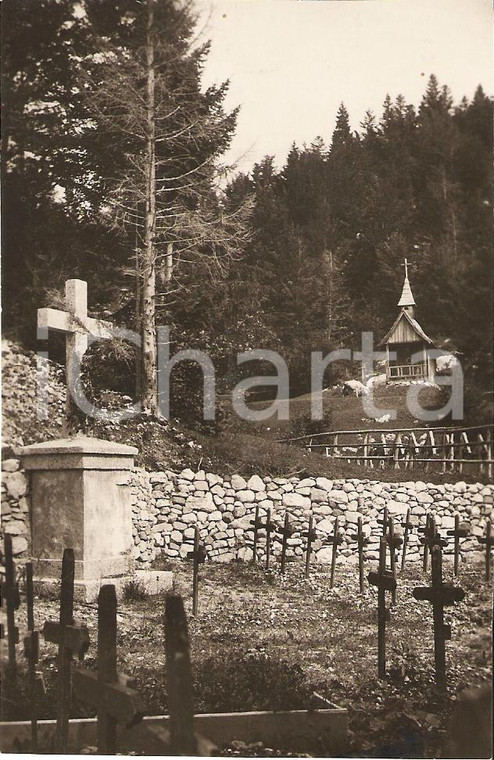 1930 ca LAVARONE (TN) Rimboschimento cimitero di guerra