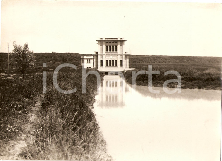 1935 circa FERRARA Idrovo sollevamento irriguo BONIFICA