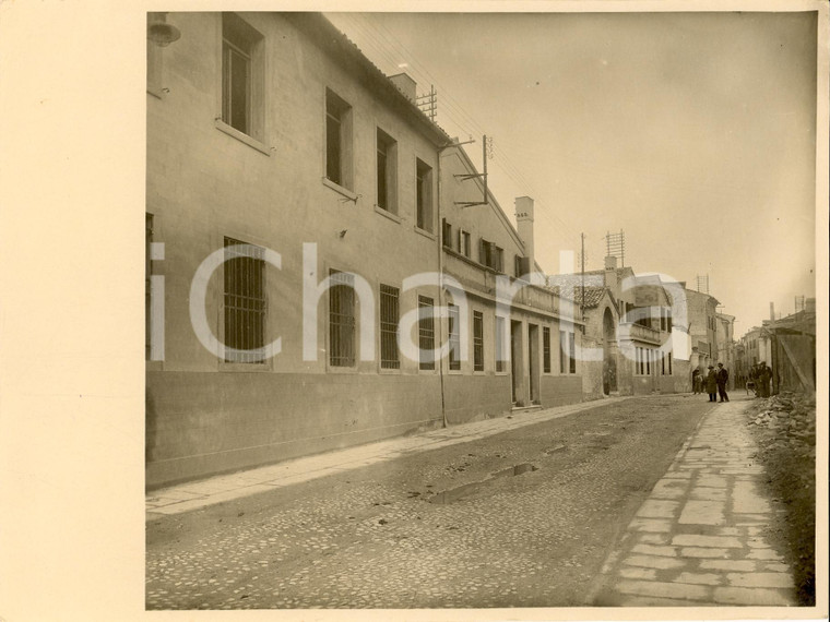 1930 ca PADOVA Veduta di una strada di periferia *Foto GISLON ARTISTICA 23x17 cm