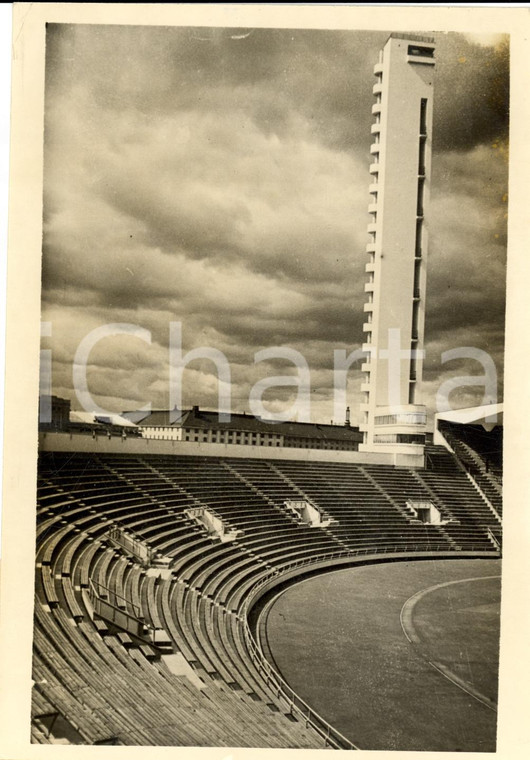 1938 HELSINKI (FINLANDIA) Il nuovo stadio Olimpico FOTOGRAFIA