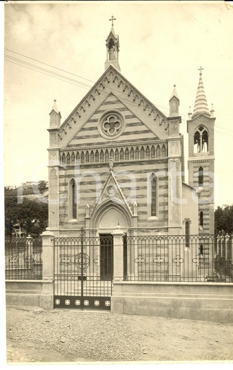 1930 ca SARSINA (FC) Facciata della Chiesa del Suffragio *Foto 14x23 cm