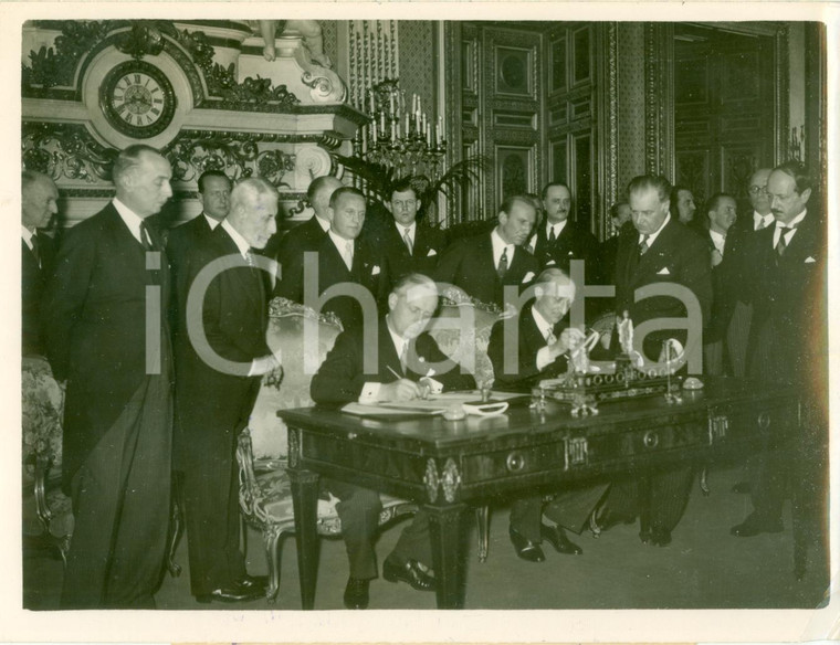 1938 PARIS Joachim VON RIBBENTROP Georges BONNET dichiarazione franco-tedesca