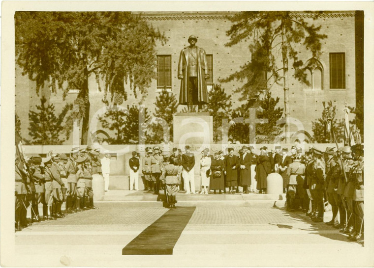 1937 TORINO Combattenti in AFRICA ORIENTALE al Monumento Duca d'AOSTA *Foto