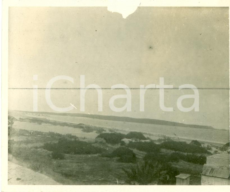 1930 ca GIUBALAND (SOMALIA) Veduta rada di CHISIMAIO *Fotografia