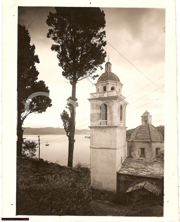 1930 PORTOVENERE Chiesa S.Lorenzo RISTRUTTURA MUSSOLINI