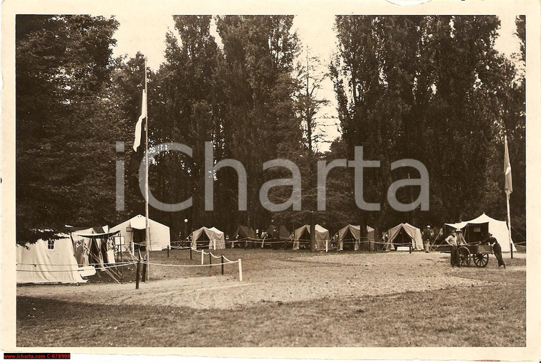 1935 MILANO Attendamento C.A.I. vera fotografia