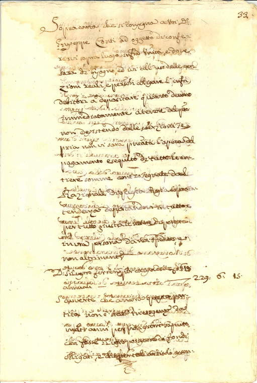 1809 RAGUSA Censi CAVA DELLA MONACA e tenuta di SALVAGGIO di don Giuseppe MAURO