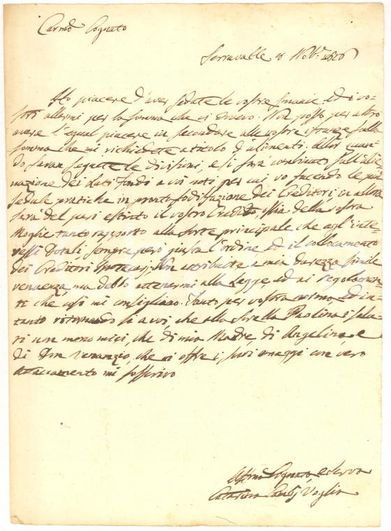 1826 SERRAVALLE DI CHIENTI Caterina CAMBI VOGLIA vende terre per saldo creditori