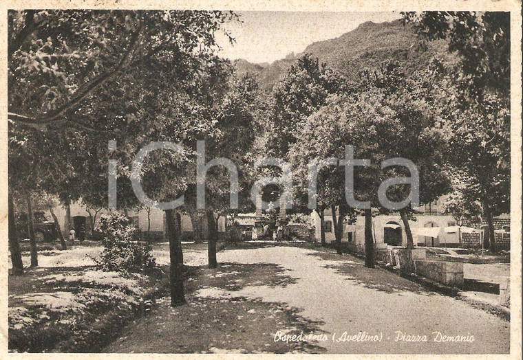 1955 OSPEDALETTO D'ALPINOLO (AV) Piazza Demanio *Cartolina FG VG