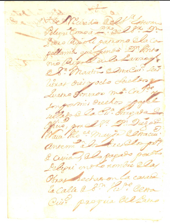 1751 VALENCIA (ES) Francisco Vicente ALVARENGA por obras y papel sellado